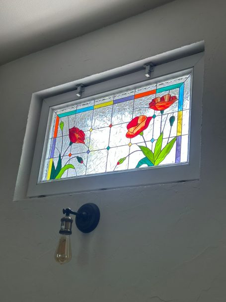 Vitrail Coquelicots Vitrail Coquelicots