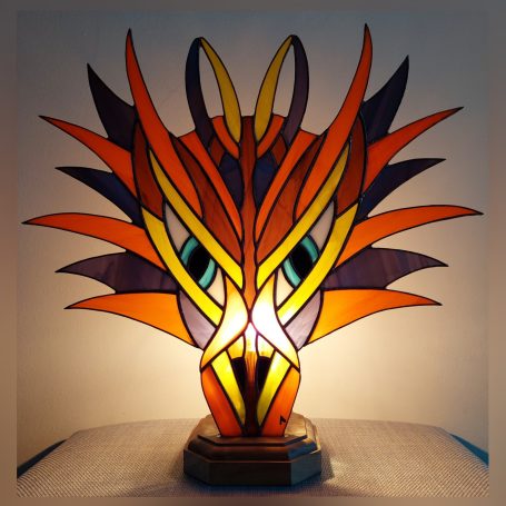 Vitrail Lampe
